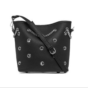 NWOT Adika Faux Leather Hollow Studs Bag